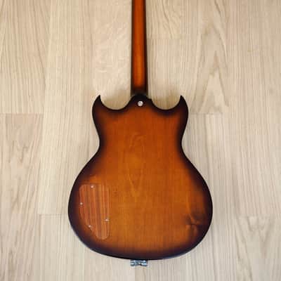 2015 Echopark Custom Crow Case Study Boutique Semi-Hollowbody Electric Guitar w/ ohsc, QOTSA image 3