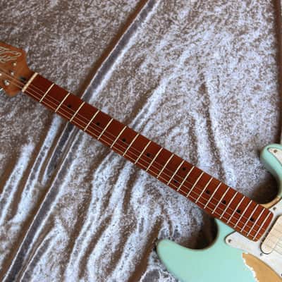 Build to Order GB Liuteria Traditional Strato Custom shop - Light blue relic image 15