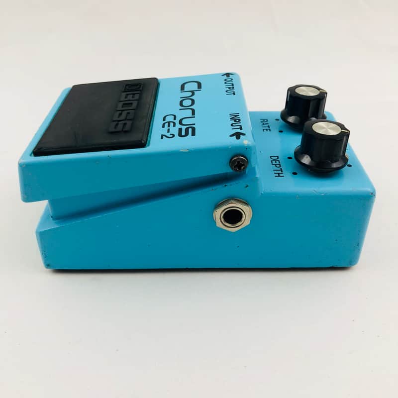 Boss CE-2 Chorus MIJ, Black Label, Silver Screw, Japan, 1980 | Reverb