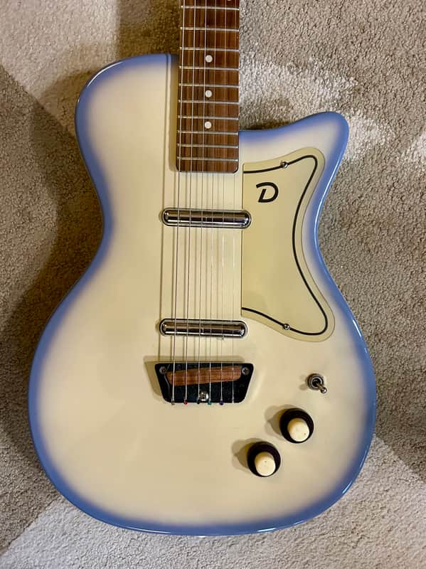 Danelectro 56 U-2 Reissue 1998 - 2004 - Blue Burst image 1