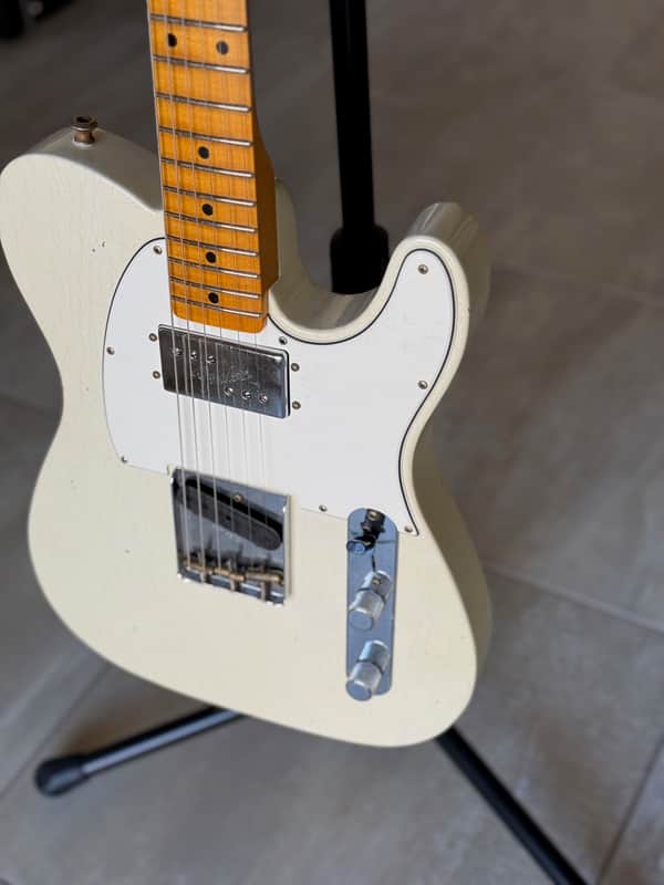 Fender Custom Shop Postmodern Telecaster Journey Guitar 2023 - Aged India Ivory image 1