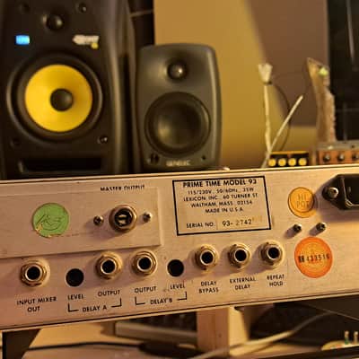 Lexicon Primetime Model 93 + custom double footswitch 1978 image 8