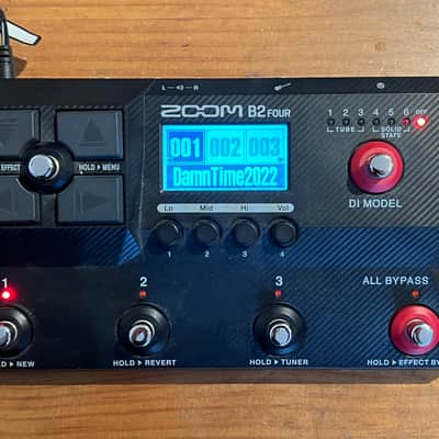Zoom B2 Four Bass Multi-Effect Unit image 1
