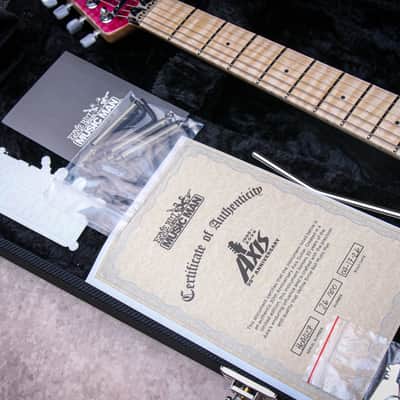 ERNIE BALL USA Music Man Limited Ed. Axis 30th Anniversary 26 of 100 "Translucent Pink" (2026) image 3