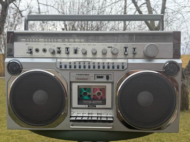 TOSHIBA RT-9990SM BOMBEAT ラジカセ Toshiba RT-9990SM BomBeat Rare Vintage Cassette Deck Boombox Japan