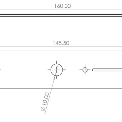TL Paisley Hardware Kit (Tele/Telecaster Bridge & Plates / Engraved) image 12