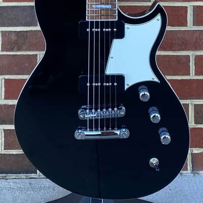 Reverend Contender 290, Midnight Black, Pau Ferro Fretboard, Korina Body, Locking Tuners image 2