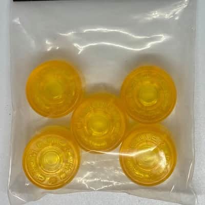 NEW MOOER CANDY FOOTSWITCH TOPPER - YELLOW image 1