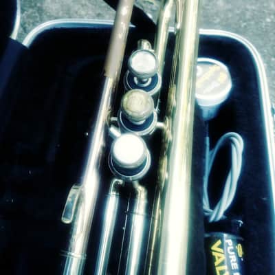 Anthem TP-713-307 Student Trumpet Gold Lacquer with Yamaha 11B4 Mouthpiece image 6