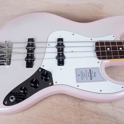 Fender Made in Japan Traditional II '60s Jazz Bass 2025 Stardust Pink MIJ w/ Bag image 4