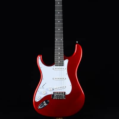 Tagima TG-500 Left-Handed Metallic Red/Mint Green image 1