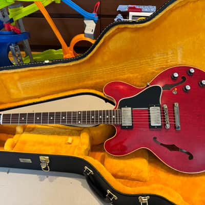 PRE-OWNED | 2024 Gibson Custom Shop Murphy Lab 1961 ES-335 Heavy Aged - Sixties Cherry image 2