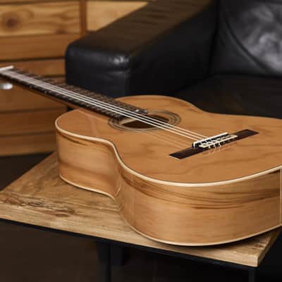 Ortega R20GSNRG Traditional Series Solid Cedar Top Mahogany Neck Nylon 6-String Classical Acoustic Guitar w/Gig Bag image 20