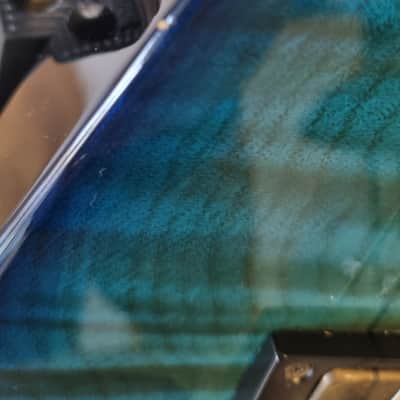 Jackson RR3 1996 Made in Japan - Transparent Blue w/Bare Knuckle Warpigs + Case image 6
