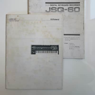 Roland Juno-60 61-Key Polyphonic Synthesizer 1983 - Black with JSQ-60 sequencer image 7