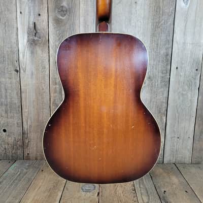 Custom Kraft Kay Made Vintage Acoustic Guitar Model 6116 - Sunburst image 3