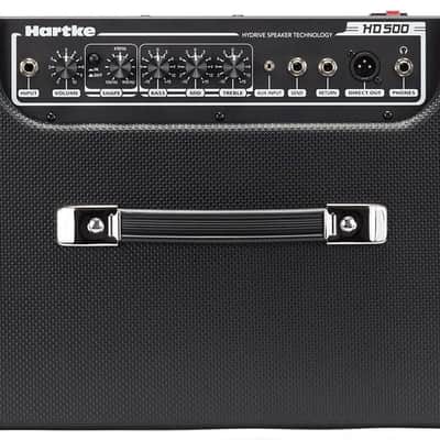 Hartke HD500 Bass Combo 2 x 10″ Drivers, 500 Watt Bass Amp image 3