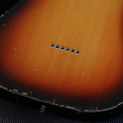 2018 K-Line Truxton '72 Ash Lollar's Electric Guitar Sunburst + COA OHSC image 16