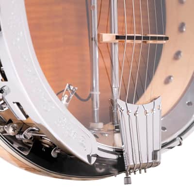 Gold Tone 6-String Deluxe Banjitar Bell Brass Tone Ring & Pickup with Hard Case image 3