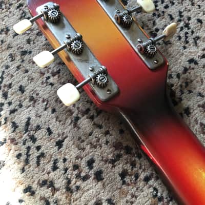 ‘81 Orfeus Gypson vintage Jazz hollowbody guitar image 11