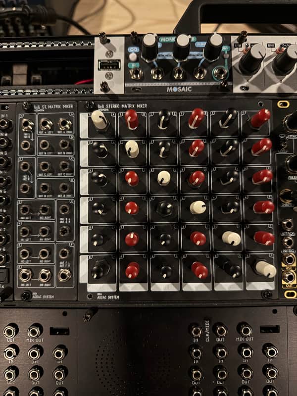 ADDAC System 814 Matrix mixer
