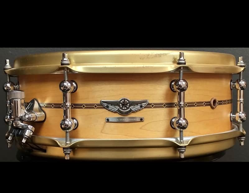 Tama TLM145SOMP 5x14" Star Reserve Vol. 1 Ltd. Edition Solid Maple Snare Drum 2010s - Matte Natural image 1