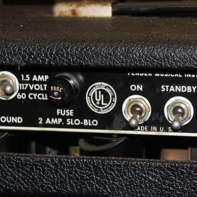 1967 Fender - Bassman head w/ 2 x 12 Cab image 5