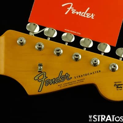 Fender AV II American Vintage 1965 Strat NECK + TUNERS, 7.25 image 1