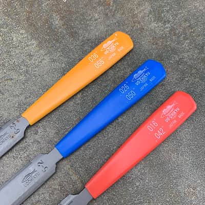 Uo-Chikyu Nut Files for Musical Instruments - Set of 3 - 5003 image 2
