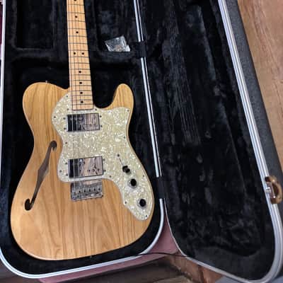 2010 Fender Classic Series MIM Tele Thinline Natural w/case image 18