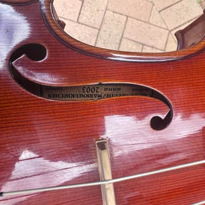 Ernst Heinrich Roth #54 16” viola 2003 one piece back image 6
