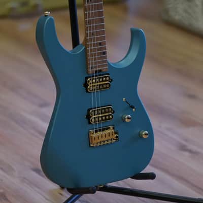 Charvel Angel Vivaldi Signature Pro-Mod DK24-6 Nova - Lucerne Aqua Firemist(1) image 4