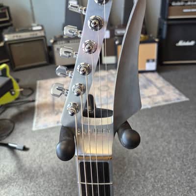Baguley Dico-6 Brushed Aluminum Electric Guitar - Made in Germany - Includes Gig Bag image 9