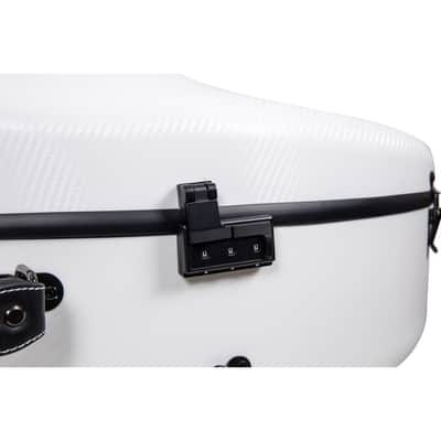 Crossrock 4/4 Cello Case, Carbon Fiber Composite with Wheels , Lightweight Flight Case image 6