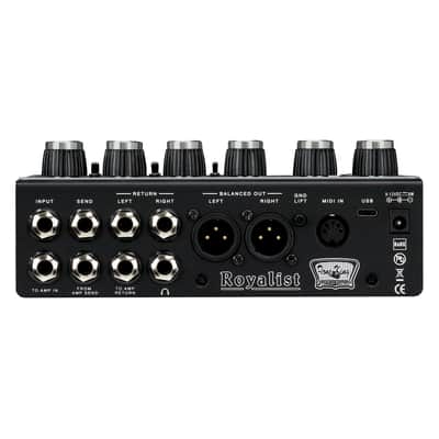 Tone King Royalist Tri-Tube Preamp 2026 - Black/Silver image 7