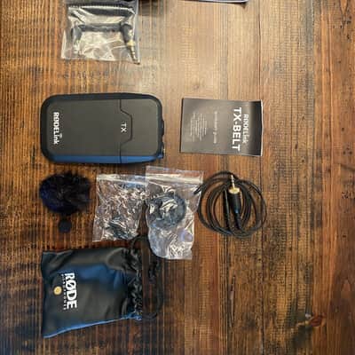 Rode TX-BELT Beltpack Wireless Transmitter System with Rode RX-CAM (TXBELT, RXCAM) -Used *Mint! image 1