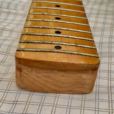 1993 Lyon by Washburn Maple Strat Neck "Repair" image 5