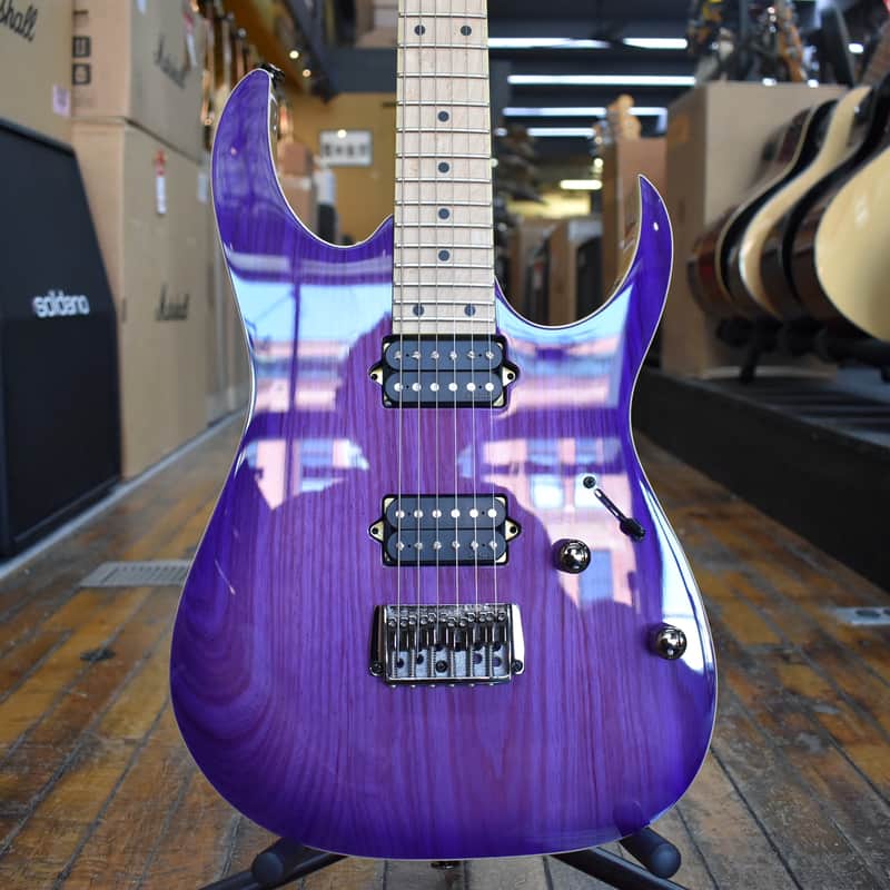 Ibanez Japan Prestige RG652AHMFX Electric Guitar Royal Plum Burst w/Hard Case image 1