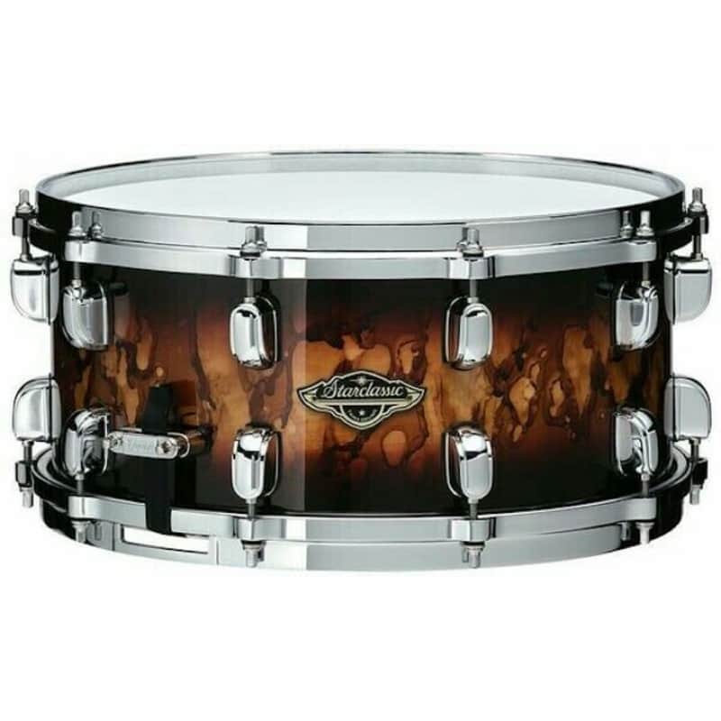 Tama WBSS65-MBR Starclassic Walnut/Birch 14x6.5" Snare Drum Molten Brown Burst image 1