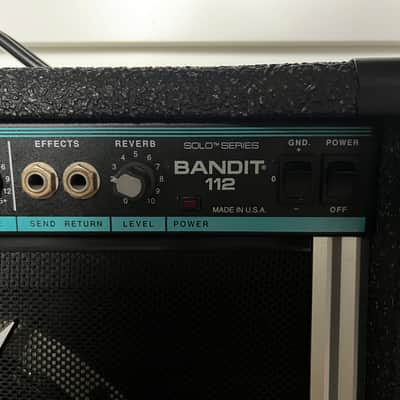 Peavey Bandit 112 Solo Series 80-Watt 1x12" Guitar Combo 1980s - Black image 7