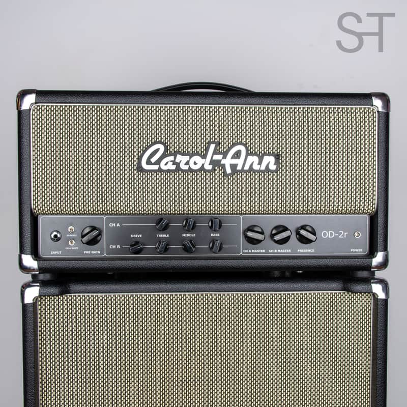 Carol Ann OD-2r plus matching 1x12 cab 2000s - Black image 1