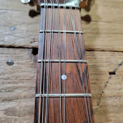 Danelectro Bellzouki 12 String Teardrop 1960s w/ Gig Bag - Brown Burst image 23