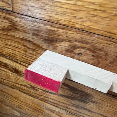 Fender Rhodes REPLACEMENT KEY — end key A0 image 4