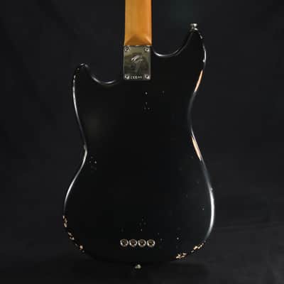 Fender JMJ Road Worn Mustang Bass Black 956 image 10