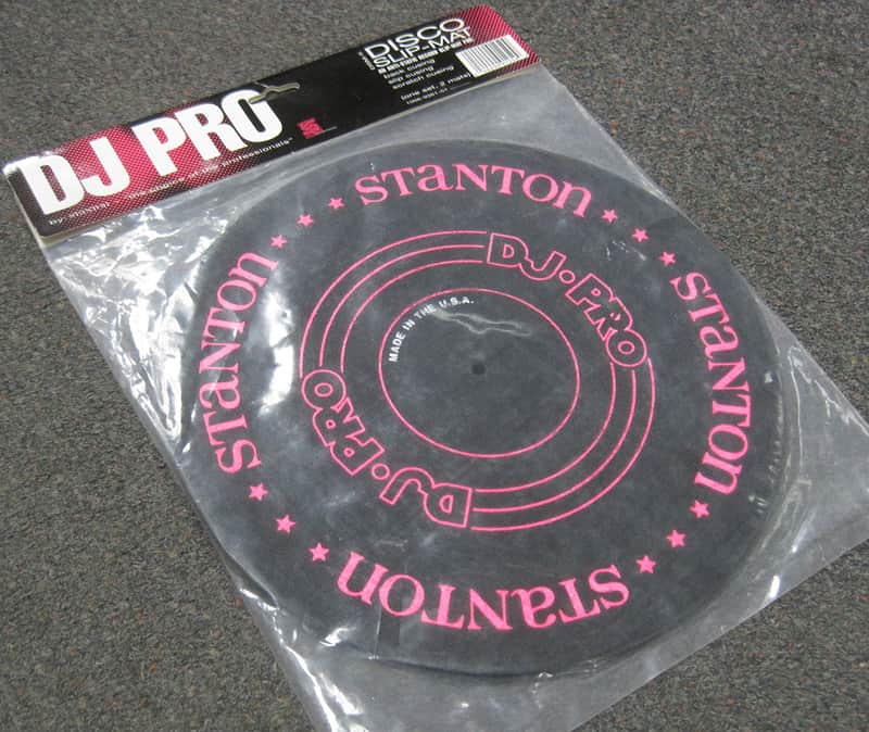Stanton DJ Pro Disco Anti-Static Record Slip-Mat for cueing (Pair) DSM-5 image 1