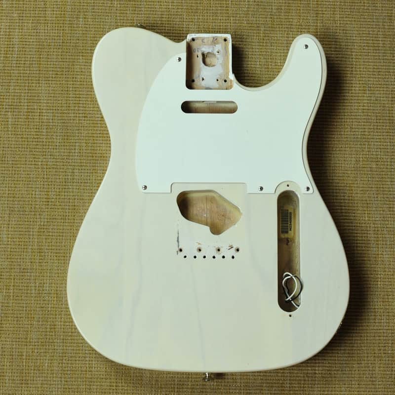 Fender 50's Lacquer Telecaster Body White Blonde image 1