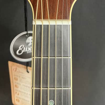 Yamaha LL16M Mahogany Dreadnought Acoustic-Electric Guitar Natural w/ Case (568) image 9