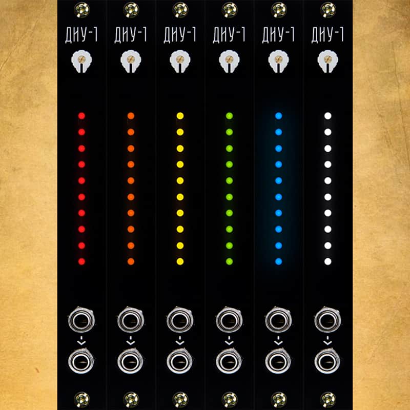 PARATEK Led VU meter "ДИУ-1" ТЗ black image 1