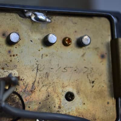 Vintage 1973 Guild Jet Star II Bass Guitar Neck Humbucker Pickup Chrome image 3