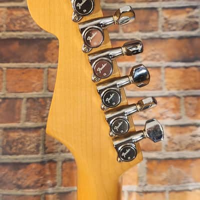 Vintage 1986 Squier MIJ Standard Stratocaster Rosewood Fretboard Torino Red w/ Fender USA OHSC image 18